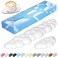 JIKIOU Upgrade Leather Cloud Keyboard Wrist Rest Cloud Wrist Rest with NonSlip PU Base Comfortable Memory Foam Wrist Rest for Computer Laptop Mac Gaming Office and Pain Relief Wish New Year Gift