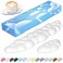 JIKIOU Upgrade Leather Cloud Keyboard Wrist Rest Cloud Wrist Rest with NonSlip PU Base Comfortable Memory Foam Wrist Rest for Computer Laptop Mac Gaming Office and Pain Relief Wish New Year Gift
