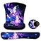 ToLuLu Keyboard Wrist Rest Pad Ergonomic Mouse Pad Set Gel Mouse Pad for Computer Laptop Non Slip Mousepad Keyboard Wrist Support Raised Memory Foam for Easy Typing Pain Relief Art Butterflies