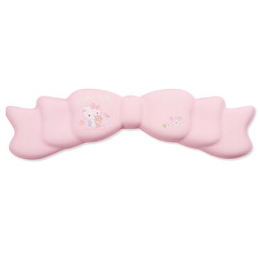 Kuitmor Memory Foam Bowknot Wrist RestNonSlip Rubber Base Keyboard Wrist Rest for Gamingor Home Office Work FlowerCat