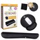 CushionCare 4pc Wrist Rests for Keyboard and Mouse Pad Set Memory Foam Cushion Black Ergonomic Wrists Hand Arm Rest Support for Laptop Computer Desk and Gaming Carpal Tunnel Syndrome Relief