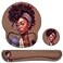 Yuxcfhjfe Ergonomic Mouse Pad Wrist Support Gel and Keyboard Wrist Rest Set for Laptop Mac Gaming and Office Durable Comfortable and Pain Relief Coaster Yumouse padh14