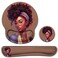 Yuxcfhjfe Ergonomic Mouse Pad Wrist Support Gel and Keyboard Wrist Rest Set for Laptop Mac Gaming and Office Durable Comfortable and Pain Relief Coaster Yumouse padh14