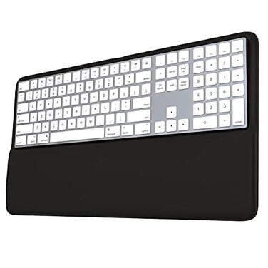 HONKID Keyboard Wrist Rest for Magic Keyboard 2 with Numeric KeypadMQ052LLA A1843 and Magic Keyboard with Touch IDMK2C3LLA Slim Keyboard Wrist Rest Relieve Pain Fatigue