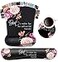 FDHHKJUKO Keyboard Wrist Rest Pad and Ergonomic Mouse Pad Wrist Support Set Psalm 465 God is Within Her She Will Not Fall Peony Flower for Gaming Office Comfortable and Pain Relief with Coaster Set