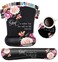 FDHHKJUKO Keyboard Wrist Rest Pad and Ergonomic Mouse Pad Wrist Support Set Psalm 465 God is Within Her She Will Not Fall Peony Flower for Gaming Office Comfortable and Pain Relief with Coaster Set