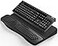 JIKIOU Keyboard Stand with Wrist Rest Computer Keyboard Stand Pad with NonSlip Base Comfy Ergonomic Keyboard Riser Holder for Gaming Office Home 1713x95 in Black