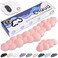 Create-ables Pink Cloud Keyboard Wrist Rest Createables Qloud Pink Wrist Rest for Computer Keyboard and Mouse Ergonomic Memory Foam Wrist Pad with NonSlip Base Includes Cloud Mouse Pad