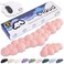 Create-ables Pink Cloud Keyboard Wrist Rest Createables Qloud Pink Wrist Rest for Computer Keyboard and Mouse Ergonomic Memory Foam Wrist Pad with NonSlip Base Includes Cloud Mouse Pad