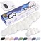 Create-ables Cloud Keyboard Wrist Rest Createables Qloud Cloud Wrist Rest for Computer Keyboard and Mouse Ergonomic Memory Foam Wrist Pad with NonSlip Base Includes Cloud Mouse Pad White