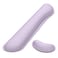 Dapesuom Enlarge Keyboard Wrist Rest Memory Foam Wrist Cushion for Desk Mats Support Cute Typing Pain Relief Keyboard Mouse Pad Rests Set with NonSlip Base for Gaming Laptop Office Vanilla Purple