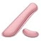 Dapesuom Enlarge Keyboard Wrist Rest Memory Foam Wrist Cushion for Desk Mats Support Cute Typing Pain Relief Keyboard Mouse Pad Rests Set with NonSlip Base for Gaming Laptop Office Rose Pink