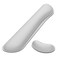 Dapesuom Enlarge Keyboard Wrist Rest Memory Foam Wrist Cushion for Desk Mats Support Cute Typing Pain Relief Keyboard Mouse Pad Rests Set with NonSlip Base for Gaming Laptop Office Space Gray