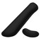 Dapesuom Enlarge Keyboard Wrist Rest Memory Foam Wrist Cushion for Desk Mats Support Cute Typing Pain Relief Keyboard Mouse Pad Rests Set with NonSlip Base for Gaming Laptop Office Jet Black