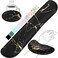Gimars Upgrade Enlarge Gel Memory Foam Set Keyboard Wrist Rest Pad Mouse Wrist Cushion Support for Office Computer Laptop Mac Comfortable Lightweight for Easy Typing Pain ReliefMarbling