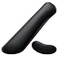 Dapesuom Keyboard Wrist Rest Set Cute PU Leather Wrist Cushion for Computer Keyboard and Mousepad Memory Foam Mouse Pad Rests Support with NonSlip Base for Typing Pain Relief Laptop Black