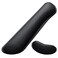 Dapesuom Keyboard Wrist Rest Set Cute PU Leather Wrist Cushion for Computer Keyboard and Mousepad Memory Foam Mouse Pad Rests Support with NonSlip Base for Typing Pain Relief Laptop Black