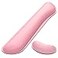 Dapesuom Keyboard Wrist Rest Set Cute PU Leather Wrist Cushion for Computer Keyboard and Mousepad Memory Foam Mouse Pad Rests Support with NonSlip Base for Typing Pain Relief Laptop Pink