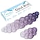 WFCYGL Gel Cloud Wrist Rest for Keyboard and Mouse Gradient Purple Clear Keyboard Wrist Rest Transparent Ergonomic Cute Mouse Wrist Pad Silicone NonSlip Wrist Pad for Computer Gaming Laptop Home Offic