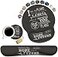 stmedazm Keyboard Wrist Rest and Mouse Pad Wrist Support Set with Coasters NonSlip PU Base Easy Typing and Relieve Wrist Pain Perfect for Home Office Working Studying Quotes Bible Verse Jeremiah 2911