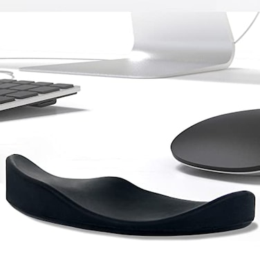 Aosome Ergonomic Mouse Wrist Rest Support Gliding Smooth Palm Rest Pad Move with Your Mouse for Easy WorkingGaming