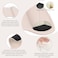 MOSISO Wrist Rest Support for Mouse Pad Keyboard Set Ergonomic Mousepad NonSlip Base HomeOffice Pain Relief Easy Typing Cushion with Neoprene Cloth Raised Memory Foam Apricot