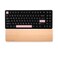 HomeDo Wooden Wrist Rest for Mechanical Keyboards Support pad for Palm Ergonomic Rest for Typing and GamingPalm RestHand Rest Beech1181x31561 Key 60