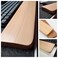 HomeDo Wooden Wrist Rest for Mechanical Keyboards Support pad for Palm Ergonomic Rest for Typing and GamingPalm RestHand Rest Beech1181x31561 Key 60