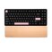 HomeDo Wooden Wrist Rest for Mechanical Keyboards Support pad for Palm Ergonomic Rest for Typing and GamingPalm RestHand Rest Beech1181x31561 Key 60