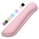 Dapesuom Enlarge Keyboard Wrist Rest Cute Memory Foam Keyboard Wrist Cushion for Computer Desk Mats Support Typing Pain Relief Ergonomic Mouse Pad Rests with NonSlip Base for Gaming Laptop Pink