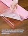 Laborio Computer Keyboard Wrist Rest Stand for Desktop Keyboard Holder for Easy Typing with Wrist Pad for Office Desk Home School Pink
