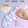 WFCYGL Cloud Mouse Pad and Keyboard Wrist Rest 4PCS Extended Large Desk Mat Pad Set Memory Foam NonSlip Ergonomic Gaming Mouse Pad Wrist Support for Computer Laptop Home Office Cute Pink Blue Sky