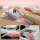 HAOCOO Ergonomic Keyboard Rest Wrist PadComfortable Keyboard Wrist Rest Holder 3Level Height Adjustment Acrylic Keyboard Stand Easy Typing Desk Accessories Aesthetic Keyboard Riser for Desk