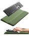 Vaydeer Wrist Rest with Keyboard Stand Computer Wrist Support Pad Ergonomic Keyboard Riser Holder Lifter Tray with Wrist Pad Soft Memory Foam Desk Cushion Palm Hand Typing for Office Home School