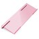 Laborio Ergonomic Computer Keyboard Stand for Desktop Clear Pink Keyboard Tilted Elevated Rack Key Board Holder Riser Stand for Office Home Desk Work