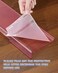 Laborio Ergonomic Computer Keyboard Stand for Desktop Clear Pink Keyboard Tilted Elevated Rack Key Board Holder Riser Stand for Office Home Desk Work
