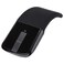 ASHATA 24G Mouse 1600DPI Ergonomic Foldable Optical Touch Mouse with USB Receiver Suitable for PC Laptop for Notebook
