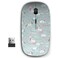 KAWAMOUSE 24G Ergonomic Portable USB Wireless Mouse for PC Laptop Computer Notebook with Nano Receiver Girl Unicorn