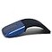 WUDEMWWFE Bluetooth Arc Touch Travel Mouse Foldable Slim and Portable Mini Wireless Computer Mouse Folding Optical Mice for Microsoft Laptop Notebook Tablet Black Blue