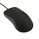 ValueRays Heated Mouse Quiet Click Heated Buttons Universal Size Solid Black