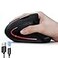 TECKNET Ergonomic Mouse Rechargeable Vertical Ergo Mouse Wireless 8004800 Levels 5 Adjustable DPI Silent 24GHz Optical Carpal Tunnel Mouse for Right Hand USB Wireless Mice for Laptop PC