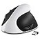AURTEC Vertical Mouse Rechargeable 24G Wireless Ergonomic Mice with USB Receiver 6 Buttons and 3 Adjustable DPI 80012001600 White