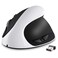 AURTEC Vertical Mouse Rechargeable 24G Wireless Ergonomic Mice with USB Receiver 6 Buttons and 3 Adjustable DPI 80012001600 White
