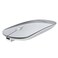 FENIFOX Wireless Bluetooth Mouse UltraThin Flat and Slim Silent USBC Rechargeable Travel Mini Portable Mouse for Mac iPad Laptop MacBook Tablet Chromebook White and Silver