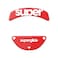 Pulsar Gaming Gears Superglide2 New Controllable Speed Textured Surface Smoothest Mouse FeetGlides Made with Ultra Strong Glass Smooth and Durable Sole for Razer Orochi v2 TypeC Red