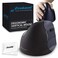 Evoluent Jestik Mouse VM4RW VerticalMouse 4 Right Hand Ergonomic Design Vertical Mouse with Wireless Connection for Comfort and Precision Plus Microfiber Cloth Regular Size