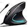 Wolf War Ergonomic Mouse High Precision Optical Vertical Mouse Adjustable DPI 8001200 24003200 Wired Computer Mouse