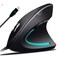 Wolf War Ergonomic Mouse High Precision Optical Vertical Mouse Adjustable DPI 8001200 24003200 Wired Computer Mouse