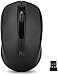Rii Wireless Mouse 24G Portable Computer Mice for PC Laptop WindowsOffice Included Wireless USB dongle Black