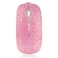 blingbybri Pink Colorful Bling Luxury Crystal Rhinestone 24G Wireless Mouse for Laptop Computer Cute Mouse for Girls Pink Colorful